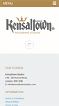 Mobile Screenshot of kensaltownstudios.com